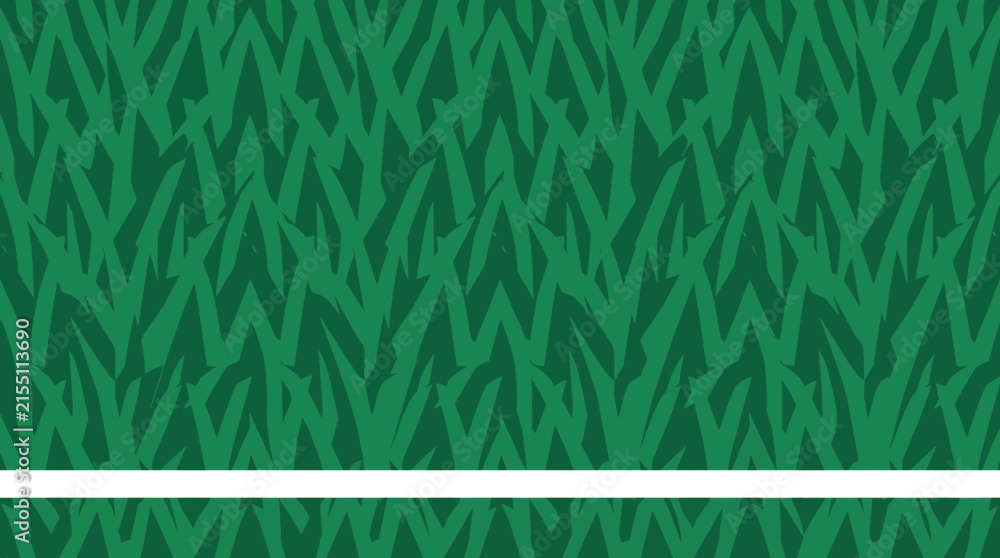 Fototapeta premium Football Turf Texture Vector Background Illustration