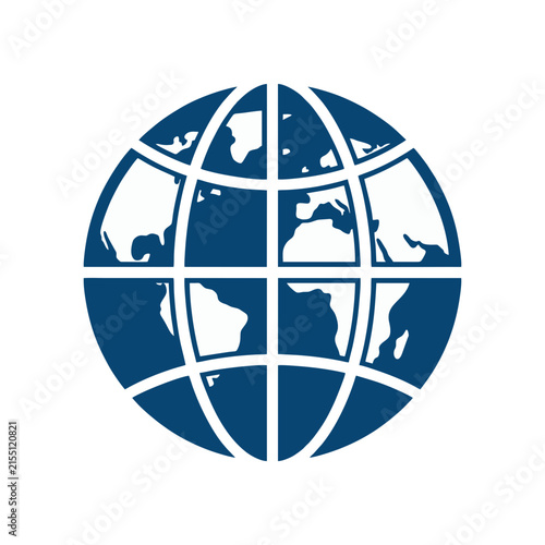 Global Communication Network Connectivity Concept With A Stylized Blue Planet Earth Representing Worldwide Digital Interconnection And Shared Information Across Continents