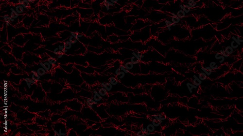 red abstract line background