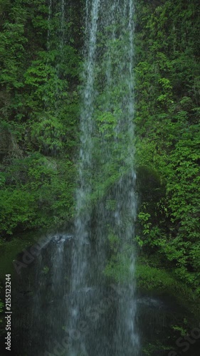 Yuhi no Taki waterfall in the morning, Kanagawa