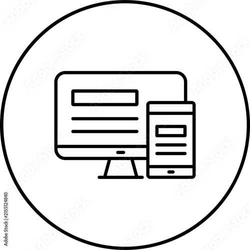 Responsive design Icon