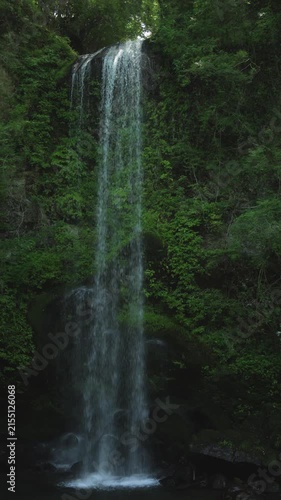 Yuhi no Taki waterfall in the morning, Kanagawa
