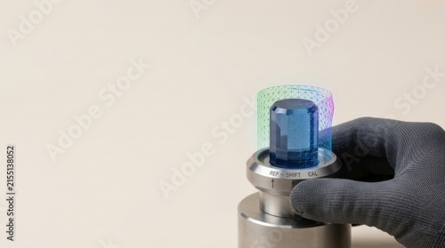 Person's hand holding small device illustrating ai capability drift and detection of changes against trusted baseline