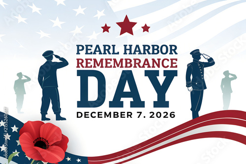 Pearl harbor remembrance day december 7 2026 patriotic military tribute