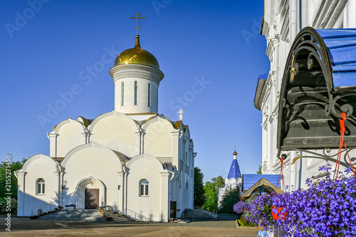 Orthodox church in Zilantov Monastery in Kazan, Tatarstan Republic of Russia