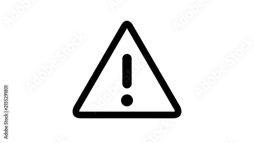 Warning Sign Exclamation Mark Triangle Alert Symbol.