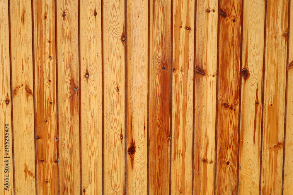 Fototapeta premium Wooden planks surface texture background.
