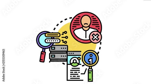 Account credential stuffing representing an unlawful cyber attack when hackers use previously stolen login credentials for unauthorized access to user accounts
