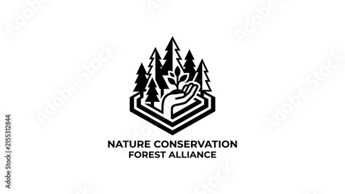 Nature Conservation And Forest Alliance Logo Design
