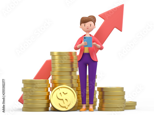 Financial growth, investment success, wealth accumulation