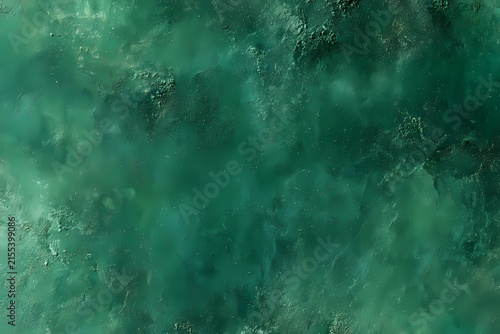 Elegant Green Abstract Texture Background with Soft Organic Waves for Modern Luxury Design