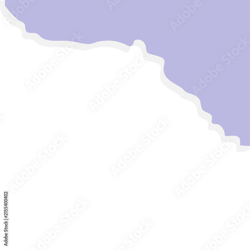 Abstract Torn Paper Border
