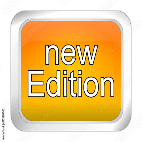 New Edition Button - 3D illustration
