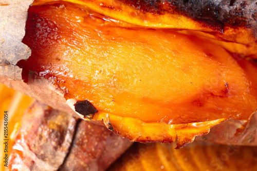 Roasted Sweet Potato Close-Up