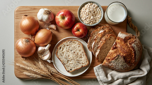 Educational comparison of low FODMAP foods and ingredients commonly limited during the elimination phase.