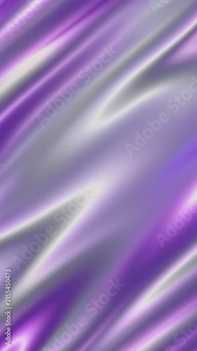 Purple Silk Satin Fabric Wave Background Luxury Abstract