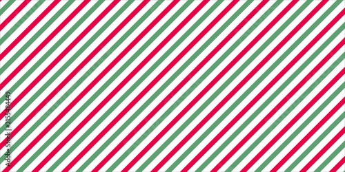 Foto Pink green stripes on white background