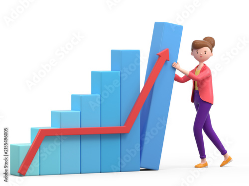 Foto Business Growth, Economic Upturn, Rising Success