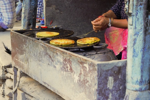 Wo, Bara, Newari food, lentil pancake, Nepalese food, Kathmandu, street food, Newari cuisine