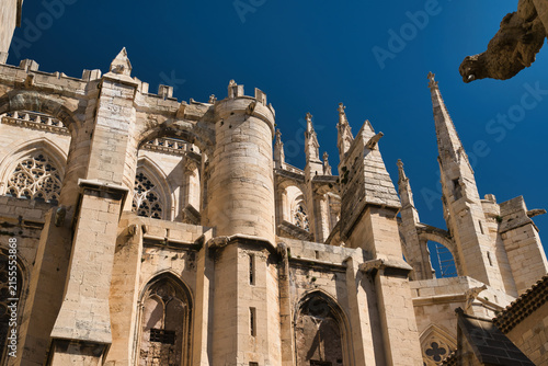 Saint-Just-et-Saint-Pasteur Cathedral, located in the city of Narbonne, in the Occitanie region of France.