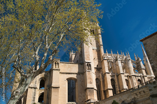 Saint-Just-et-Saint-Pasteur Cathedral, located in the city of Narbonne, in the Occitanie region of France.