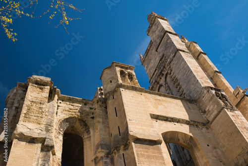 Saint-Just-et-Saint-Pasteur Cathedral, located in the city of Narbonne, in the Occitanie region of France.
