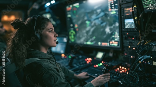 UAV Operator Monitoring Drone Reconnaissance Mission