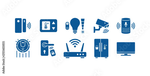 Smart Home Device Icon Set