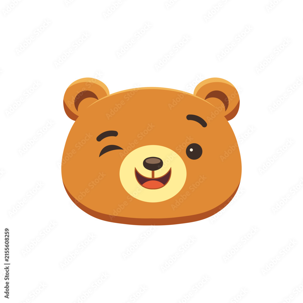 Obraz premium Teddy Bear Head