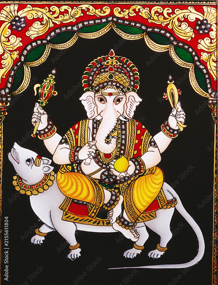 Fototapeta premium hindu god ganesh