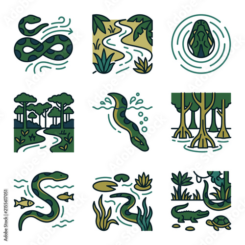 Tropical Rainforest Wildlife and Nature
