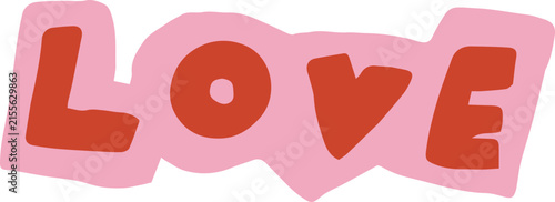 “I Love You” Sticker