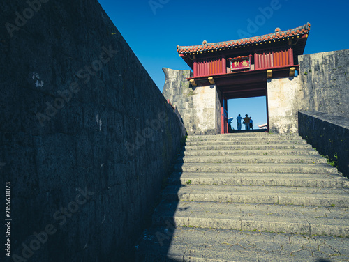 Bild auf Leinwand 那覇市首里城周辺