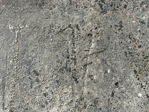 Gray Concrete Surface Wall Texture as Abstract Grunge Textured Background.  