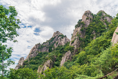 Photography 북한산 국립공원 도봉산-선인봉, 만장봉, 자운봉 측면-도봉구, 서울, 대한민국