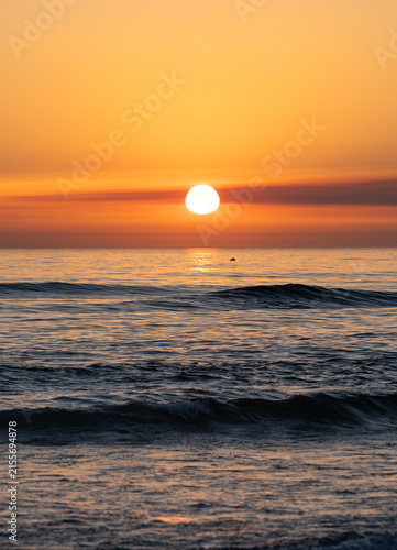 Фотография sunset on the sea