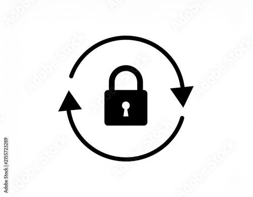 Password Reset Flat Security Icon