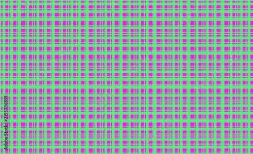 Vibrant neon pixel grid pattern with green and pink geometric squares