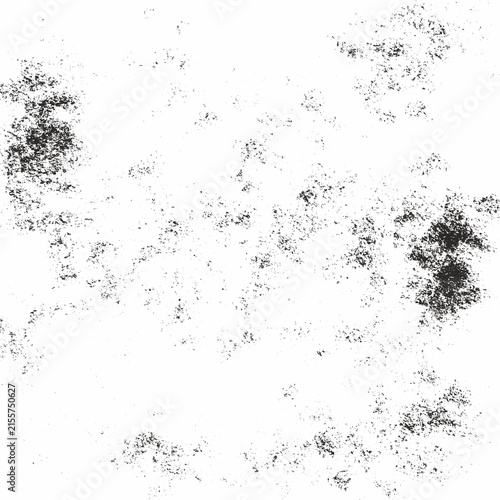 Black and White Distressed Grunge Texture Overlay with Fine Speckles and Scratches.Abstract distressed grunge texture featuring fine speckles,scattered ink marks,subtle scratches and weathered.
