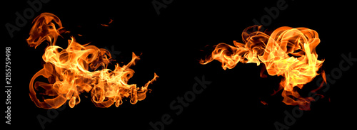 Foto Fire flames collection