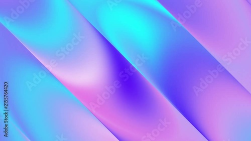 Liquid Gradient Motion Background, Purple and Cyan Loop Video