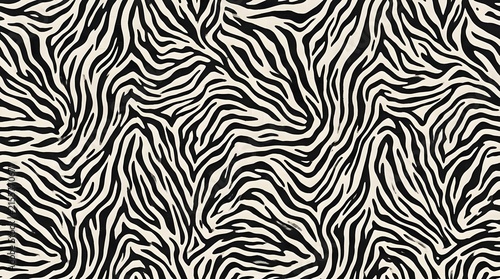 black and white zebra pattern seamless background abstract wavy stripes design texture