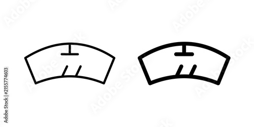 car windscreen icon flat illustrations group