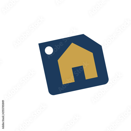 House for Sale Real Estate Flat Vector Icon