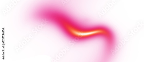Abstract red and blue dynamic light wave lines. Futuristic neon glowing motion curve background png illustration for presentation and banner.