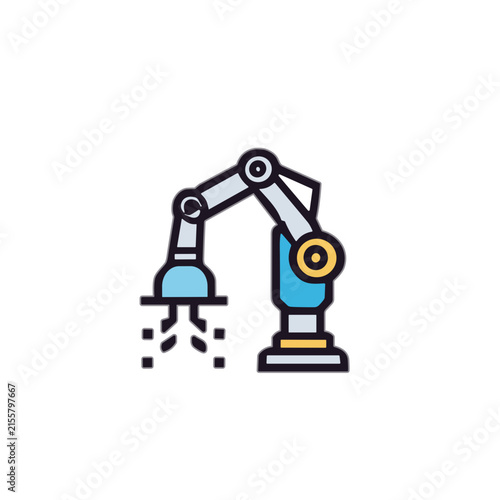 Welding Robot UI Icon