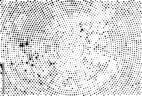 Abstract geometric dot pattern with gradient effect