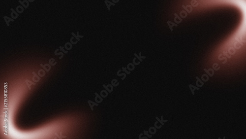 Warm rose-gold light curves gracefully across a deep grainy void.
