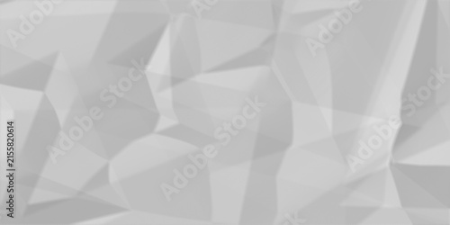 Abstract geometric background with polygonal pattern, low poly texture, light gray triangular shapes, modern design element for presentations or web banners
