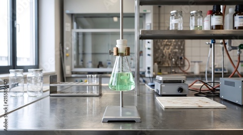 laboratory equipment in laboratory